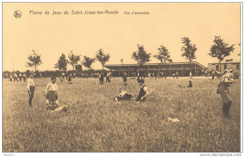 Saint Josse Ten Noode / St Joost Ten Node - Plaine De Jeux: Vue D'ensemble +/- 1930, éd. Thill (enfants Kinderen) - St-Josse-ten-Noode - St-Joost-ten-Node