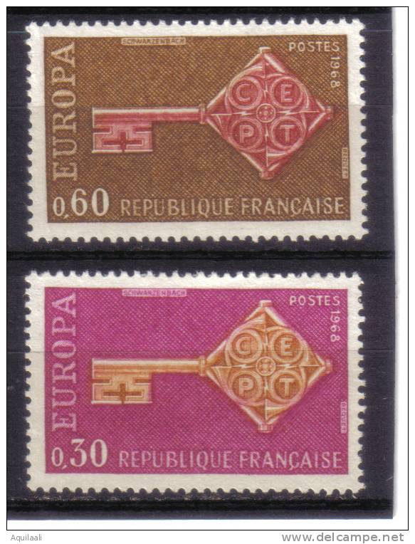 FRANCE - EUROPA CEPT 1968- SERIE NUOVA ** - 1968