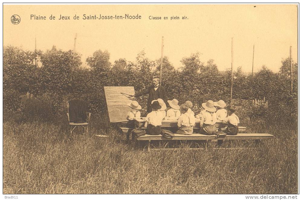 Saint Josse Ten Noode / St Joost Ten Node - Plaine De Jeux: Classes En Plein Air - 1930, éd. Thill (enfants Kinderen) - St-Joost-ten-Node - St-Josse-ten-Noode