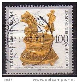 Figurenuhr, BRD 1634  , O  (E 606)* - Clocks