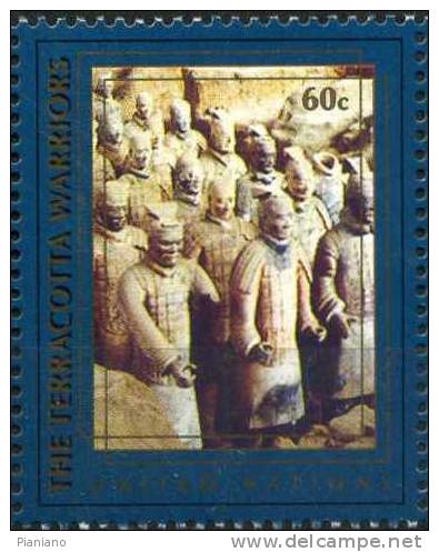 PIA - ONN - 1997 : I Guerrieri D´ Argilla - (Yv  735-36 ) - Unused Stamps