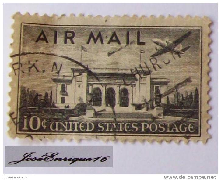 AIR MAIL - UNITED STATES POSTAGE - Usados