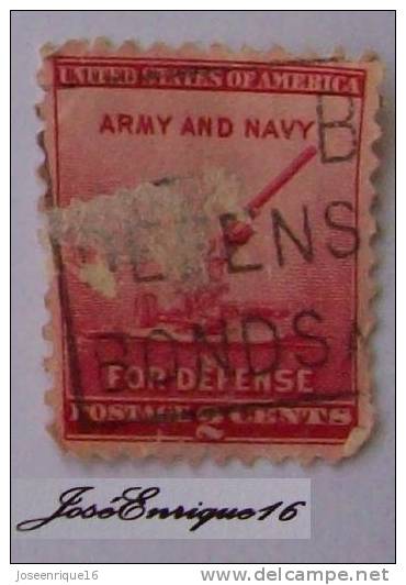 ARMY AND NAVY - UNITED STATES OF AMERICA - Used Stamps