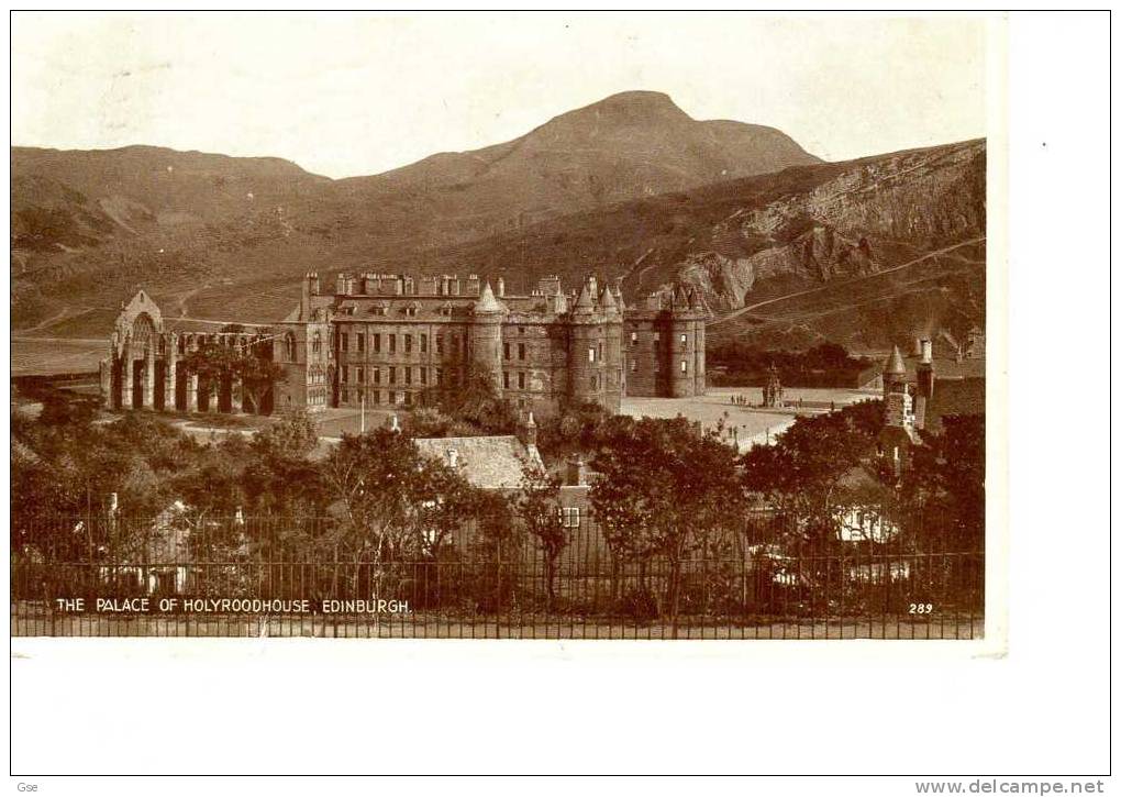 GRAN BRETAGNA . - Edimburgo - The Palace Of Holyroodhouse - East Lothian