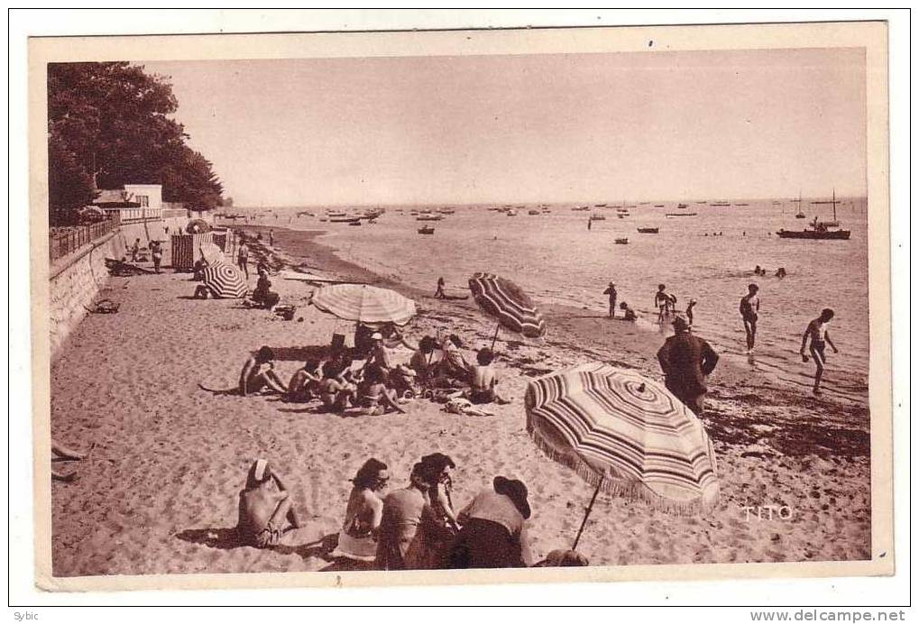 ANDERNOS LES BAINS - La Plage Et Le Bassin (1955) - Andernos-les-Bains