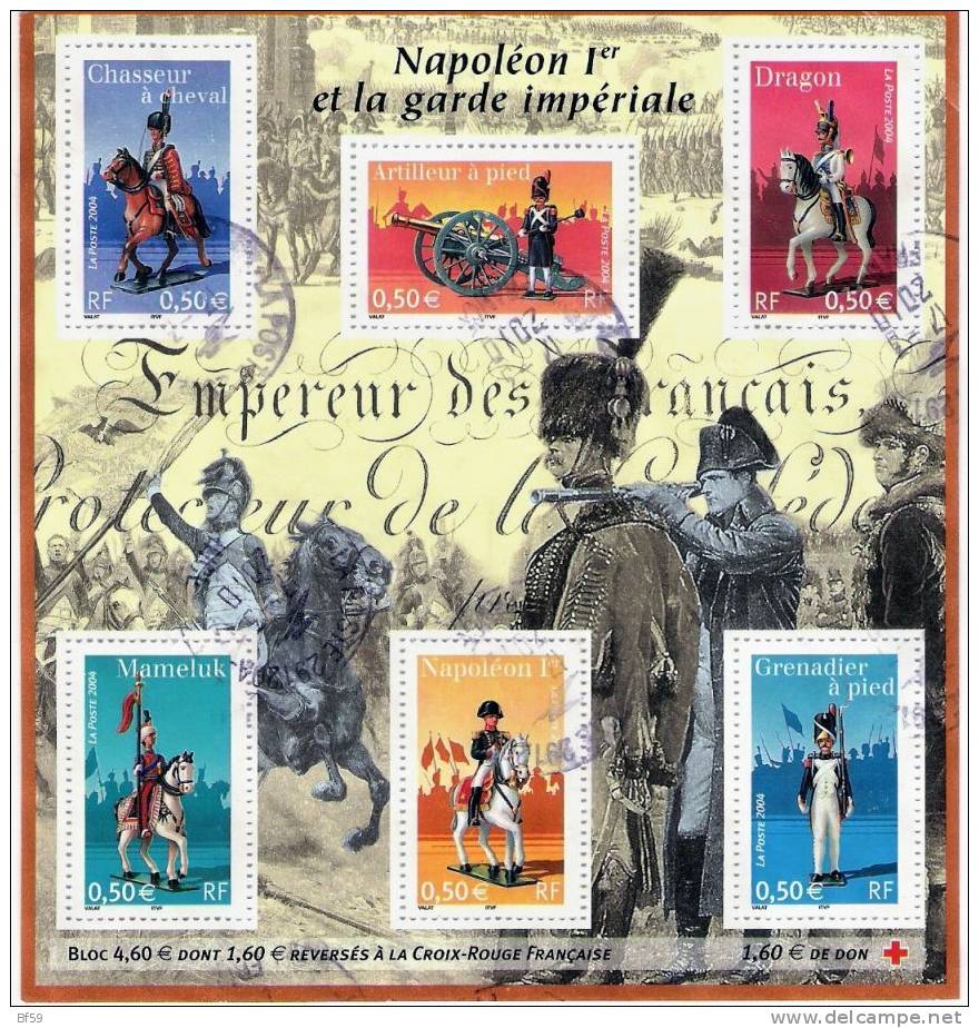 FRANCE - Bloc N° 72  Napoléon 1er - Garde Impériale - Oblitéré - Oblitérés