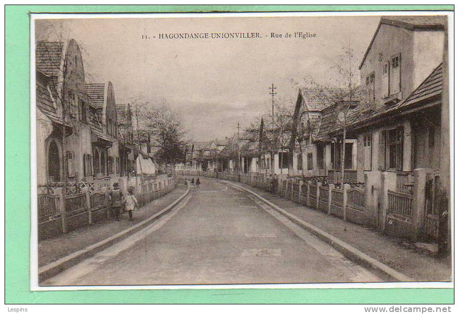 57 - HAGONDANCE --  Rue De L'Eglise - Hagondange