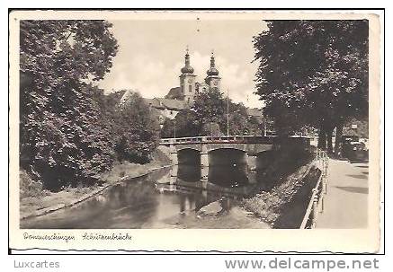 DONAUESCHINGEN. SCHÜTZENBRÜCKE. - Donaueschingen