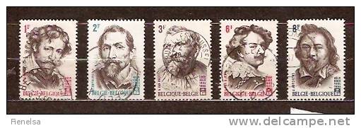 België   1965   Nr  1322-1326  Gest /obl - Oblitérés