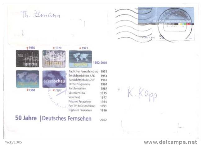 Germany - Umschlag Gestempelt / Cover Used (u357) - Enveloppes - Oblitérées