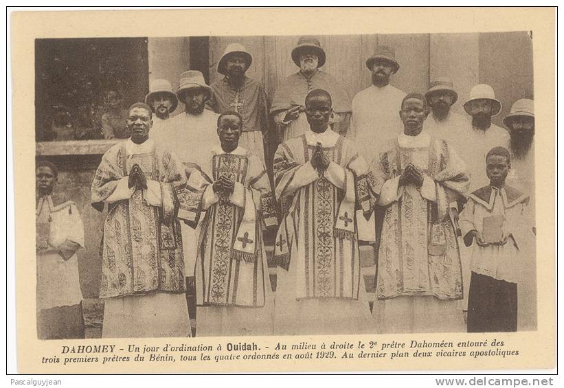 CPA DAHOMEY / BENIN - JOUR D'ORDINATION A OUIDAH - Benín