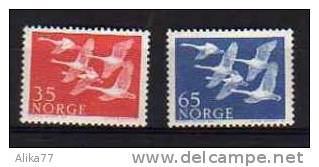 NORVEGE     Neuf **       Y. Et T.  N° 371 Et 372       Cote:  2,00 Euros - Unused Stamps