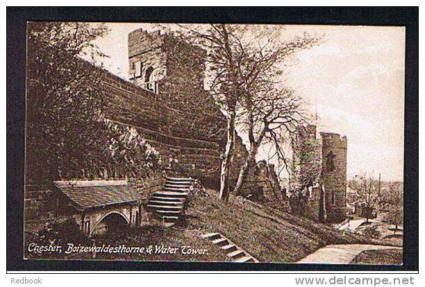 Early Postcard Boizewaldesthorne & Water Tower Chester Cheshire - Ref 529 - Chester