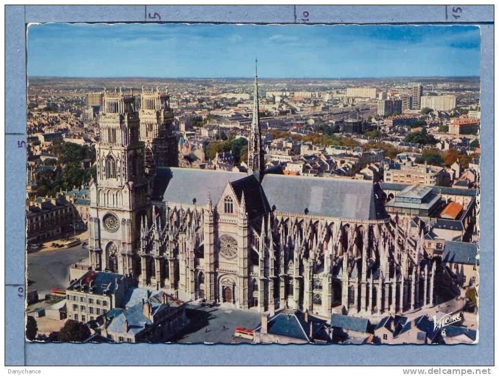 A198 ORLEANS LOIRET VUE AERIENNE CATHEDRALE SAINTE-CROIX - Orleans