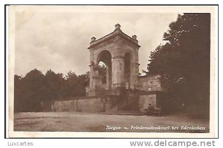 SIEGES U. FRIEDENSDENKMAL BEI EDENKOBEN. - Edenkoben