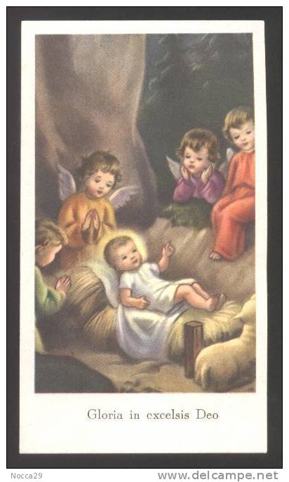 ANTICO SANTINO  GESU' BAMBINO. HOLY CARD (23)  ( K71 ) - Images Religieuses