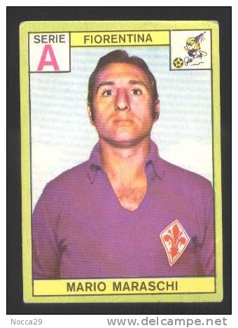 RACCOLTA FIGURINE PANINI. CAMPIONATO DI  CALCIO 1968-69 MARASCHI -  FIORENTINA - Autres & Non Classés