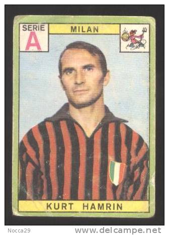 RACCOLTA FIGURINE PANINI. CAMPIONATO DI  CALCIO 1968-69 HAMRIN - MILAN - Sonstige & Ohne Zuordnung