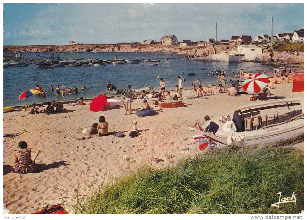 56 PLOEMEUR - KERROCH (Morbihan) - La Plage Et Le Port - Plömeur