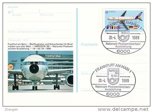 GERMANY 1988 EUROPA CEPT POSTCARD USED - 1988