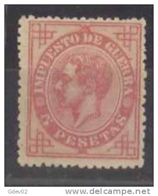 ES187-L2918.Espagne. Spain.ALFONSO Xll .1876.(Ed 187) . MUY BONITO.CERTIFICADO - Nuevos