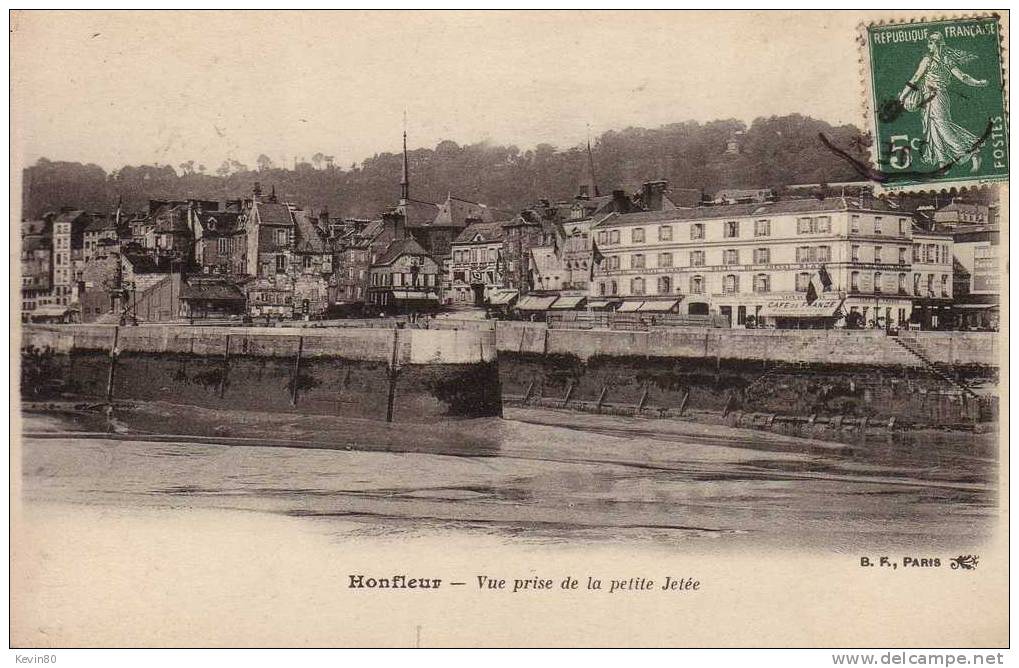 14 HONFLEUR Vue Prise De La Petite Jetée - Honfleur