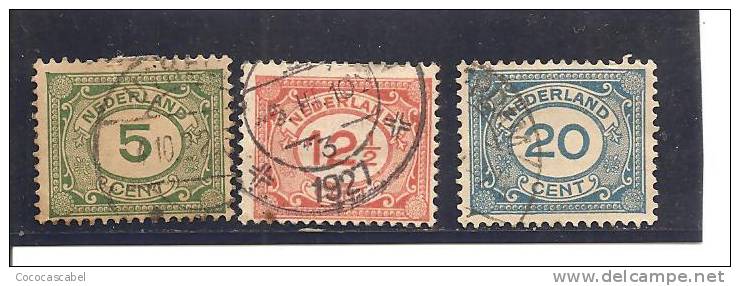 Holanda-Holland  Nº Yvert  103-05 (Usado) (o). - Used Stamps