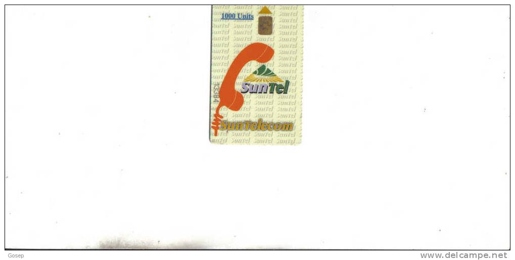 Pakistan-sun Tel Suntelecom-1000 Units-used-(f)+1card Prepiad Free - Pakistan