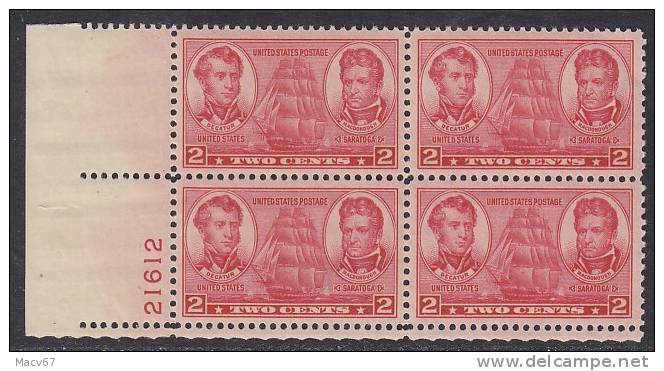 U.S. 791X4   **  NAVY - Unused Stamps