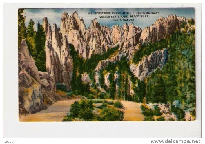 Horseshoe Curve Along Needles Highway Custer State Park, Black Hills, South Dakota - Andere & Zonder Classificatie