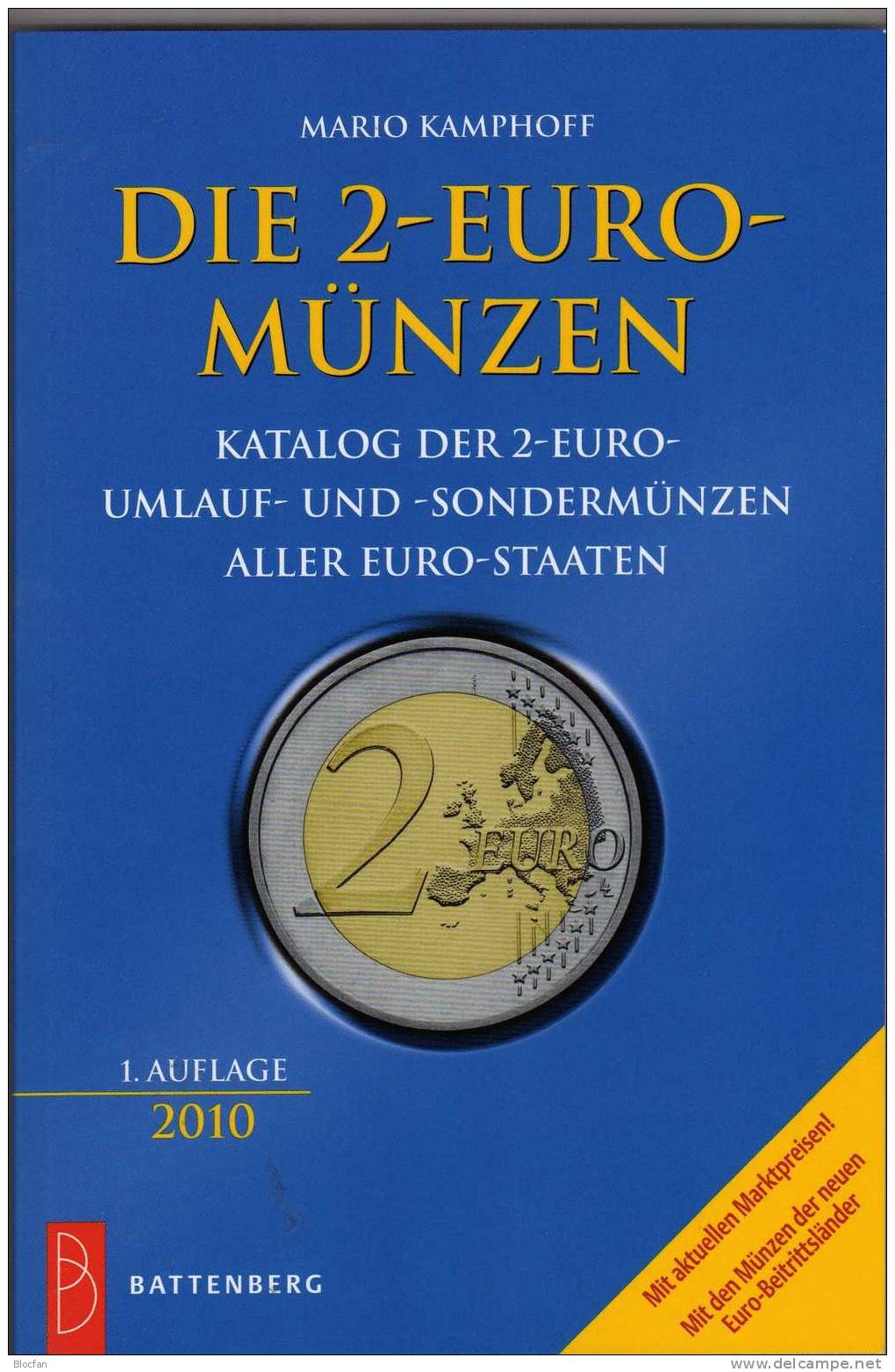 2 EURO Münz Katalog 2010 Aller EU-Länder Neu 10€ Für Numisbriefe+ NB - Frankreich