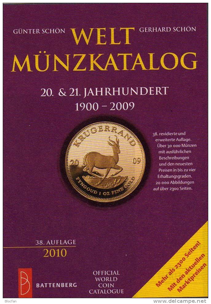 Welt Münz Katalog Battenberg 2010 Neu 50€ Des 20.Jhdt. Von A Bis Z - Boeken & Software