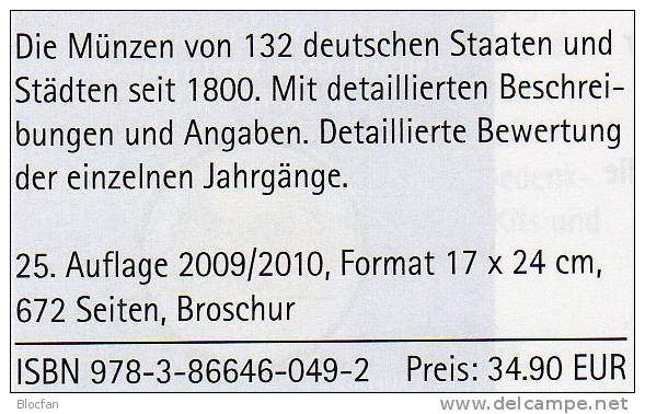 Grosser Münz Katalog Deutschland Battenberg 2010 Neu 35€ Von 1800 Bis Heute - Livres & Logiciels