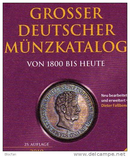 Grosser Münz Katalog Deutschland Battenberg 2010 Neu 35€ Von 1800 Bis Heute - Collections