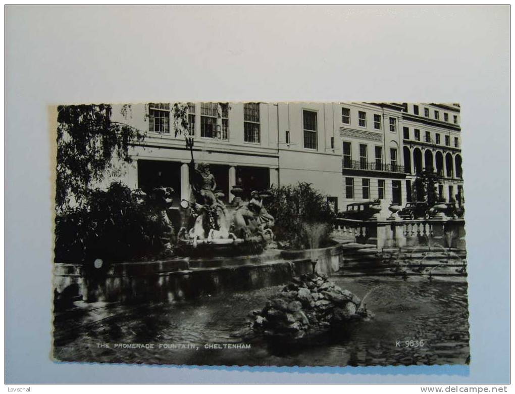 Cheltenham. - The Promenade Fountain. (30-8-1959) - Cheltenham