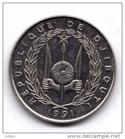 100  Francs 1991  De La République De Djibouti - Djibouti