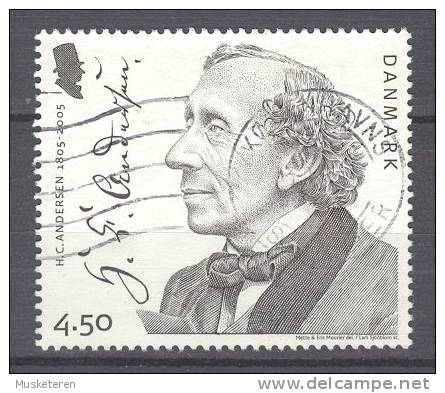 Denmark 2005 Mi. 1396 4.50 Kr Hans Christian Andersen Birthday Of Geburtstag Von - Oblitérés