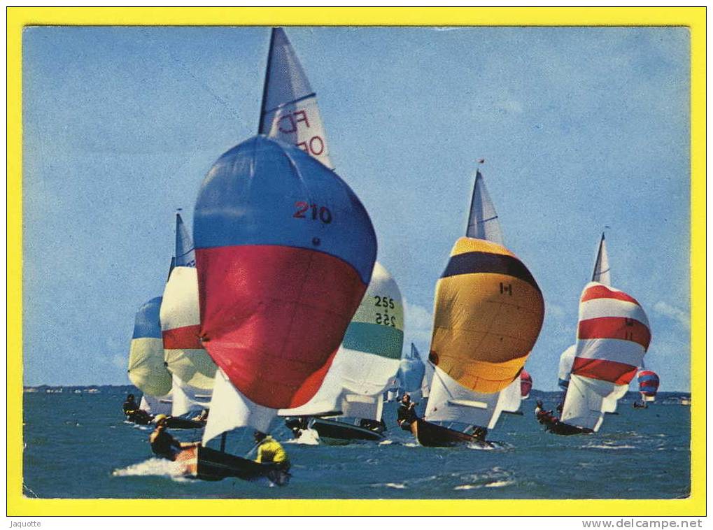 N°2378 - Flying Dutcgman En Régate Sous Spi - Photo Erwan Quéméré- Circulé 1975  Edit Jack - Sailing