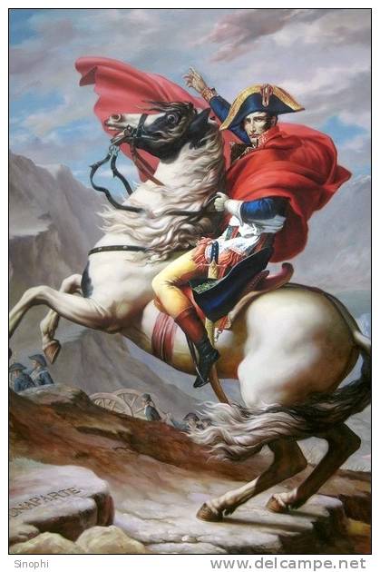 E-10zc/NP42^^   Oil Painting , Napoleon , (  Postal Stationery , Chine Articles Postaux ) - Napoleon