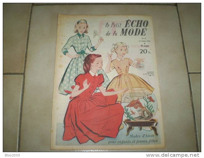 LE PETIT ECHO DE LA MODE   ANNEE 1953   NUMERO 42 - Fashion