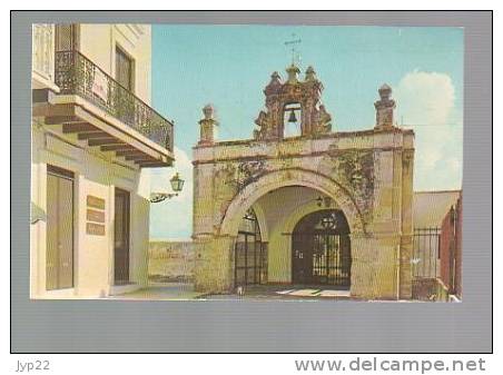 Jolie CP Amérique - Puerto Rico Capilla Del Cristo Chapelle Du Christ Old San Juan - église Religion - Puerto Rico