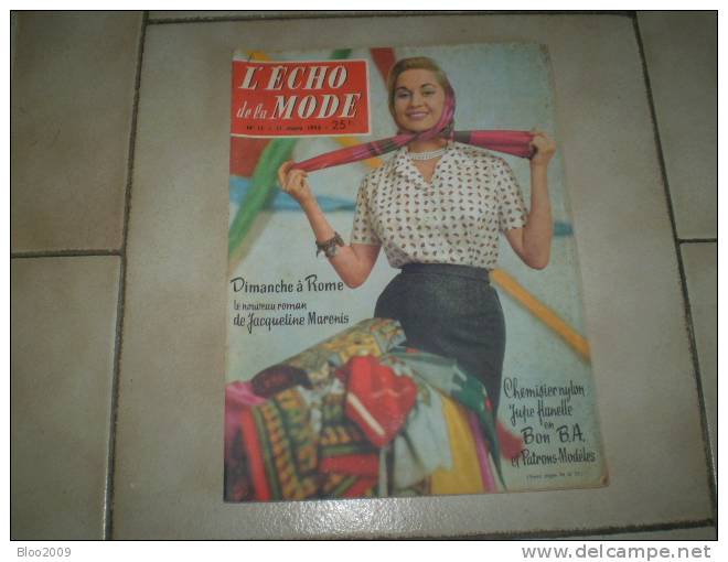 LE PETIT ECHO DE LA MODE   ANNEE 1956  NUMERO 11 - Fashion