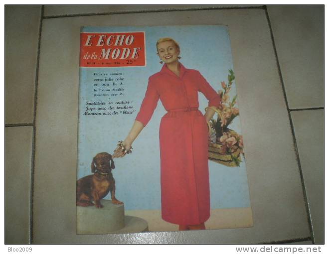 LE PETIT ECHO DE LA MODE   ANNEE 1956  NUMERO 19 - Lifestyle & Mode