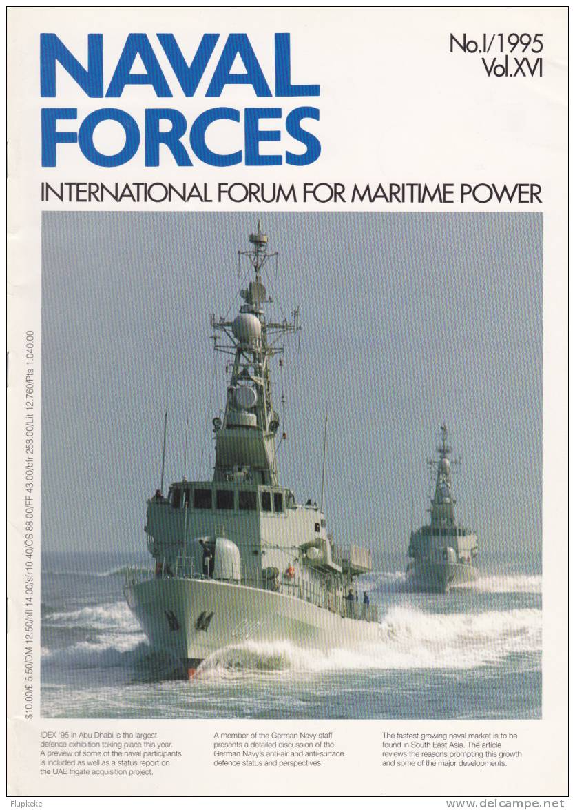 Naval Forces 01-1995 International Forum For Maritime Power - Krieg/Militär