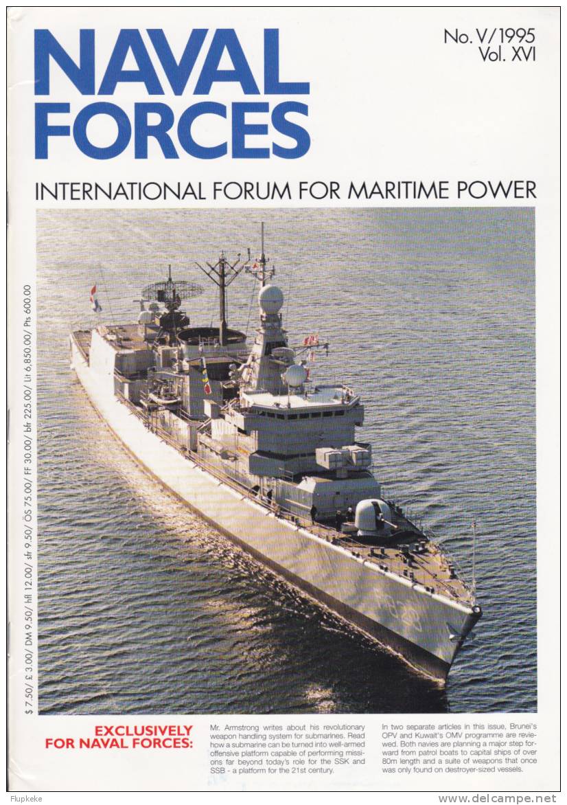Naval Forces 05-1995 International Forum For Maritime Power - Militair / Oorlog