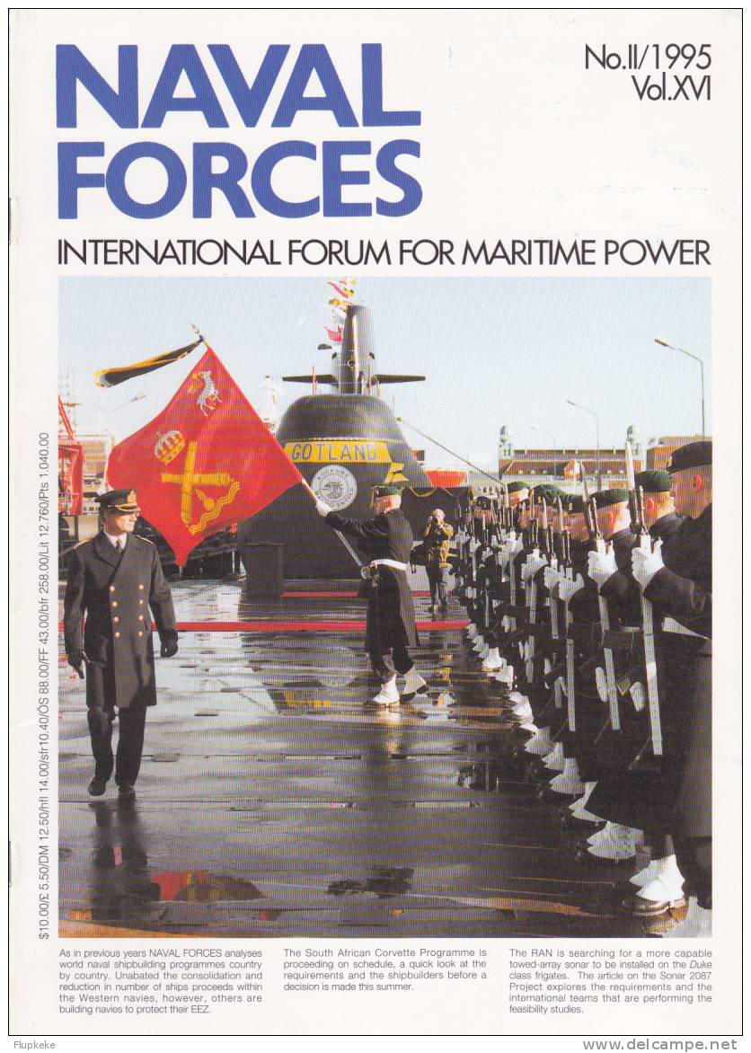 Naval Forces 02-1995 International Forum For Maritime Power - Militair / Oorlog