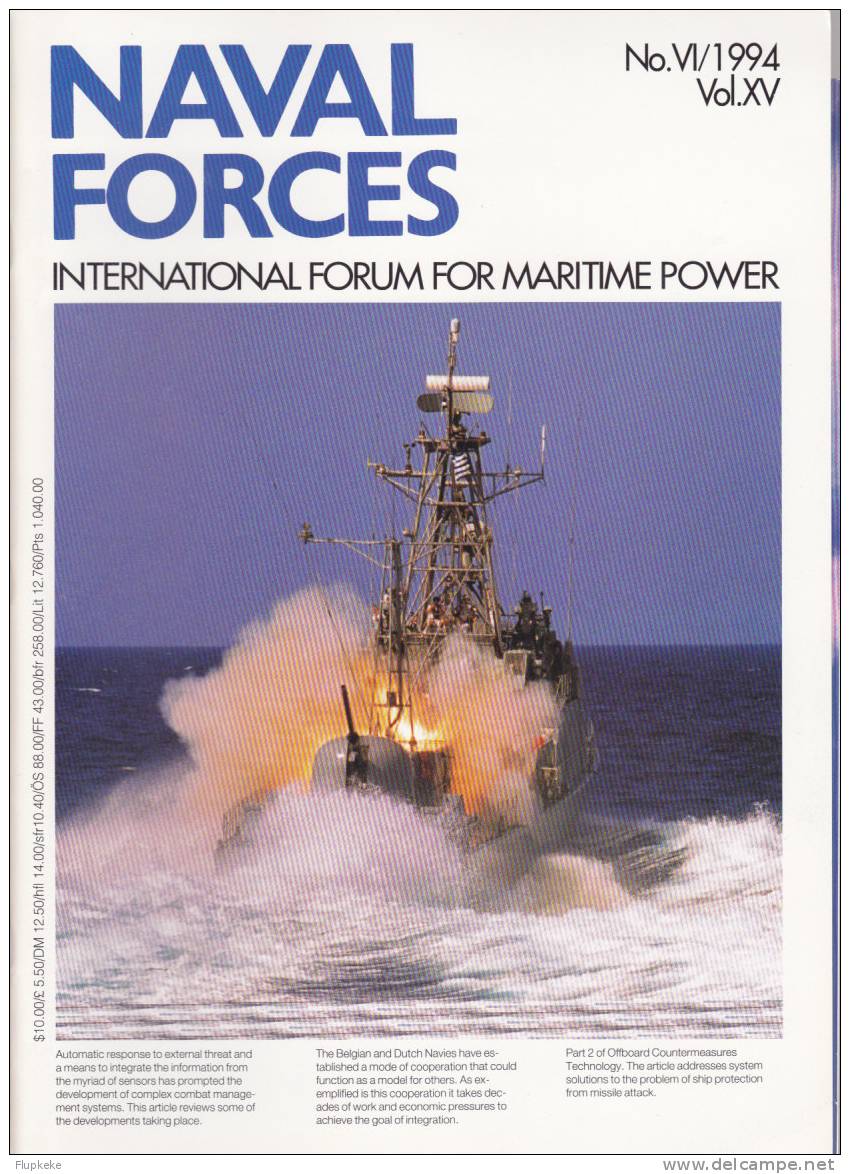 Naval Forces 06-1994 International Forum For Maritime Power - Armée/ Guerre