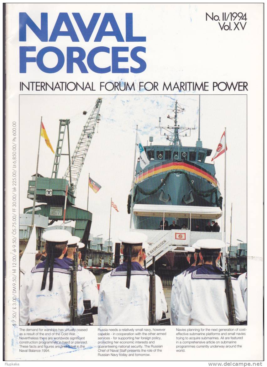 Naval Forces 02-1994 International Forum For Maritime Power - Military/ War