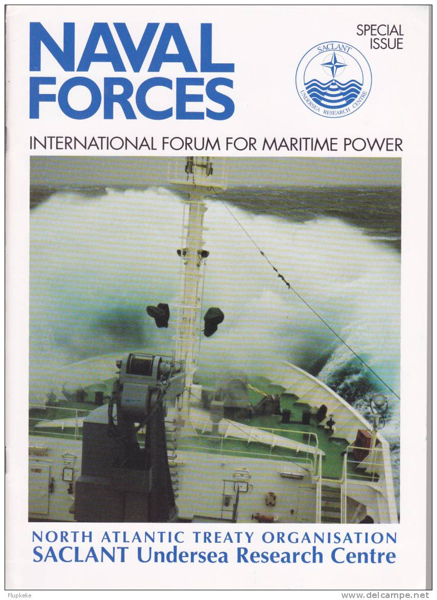 Naval Forces 1995 Special Issue Saclant Undersea Recherch Centre International Forum For Maritime Power - Esercito/Guerra