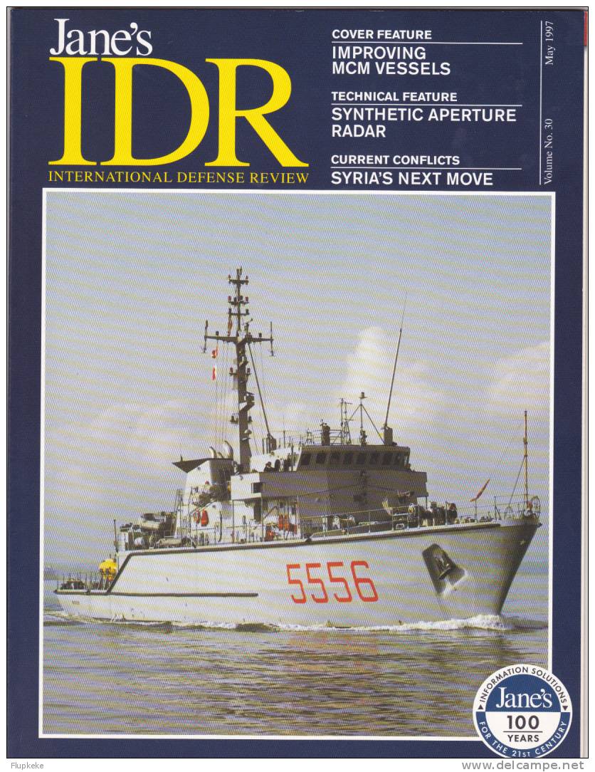 Jane´s International Defense Review 30 May 1997 MCM Vessels - Military/ War